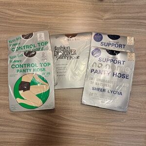 Vintage Sheer Pantyhose Bundle NWT– New in Package!